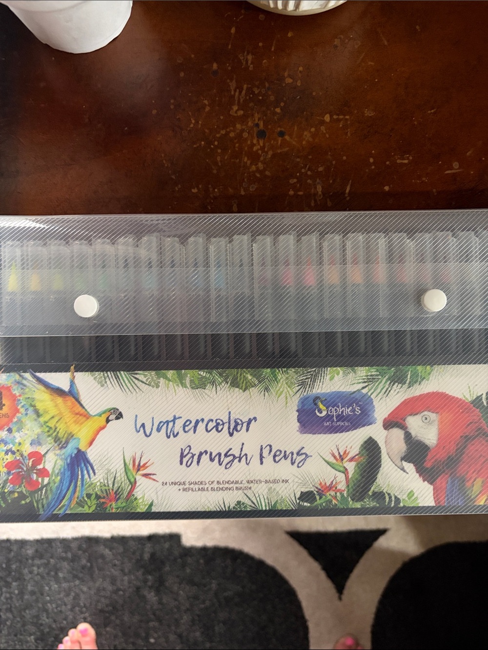 Connie Watercolor Brush Pens - rainbow set